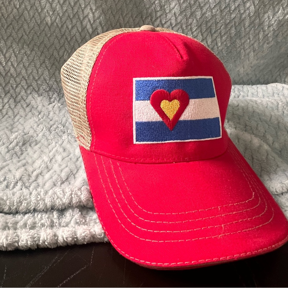 Colorado flag trucker cap